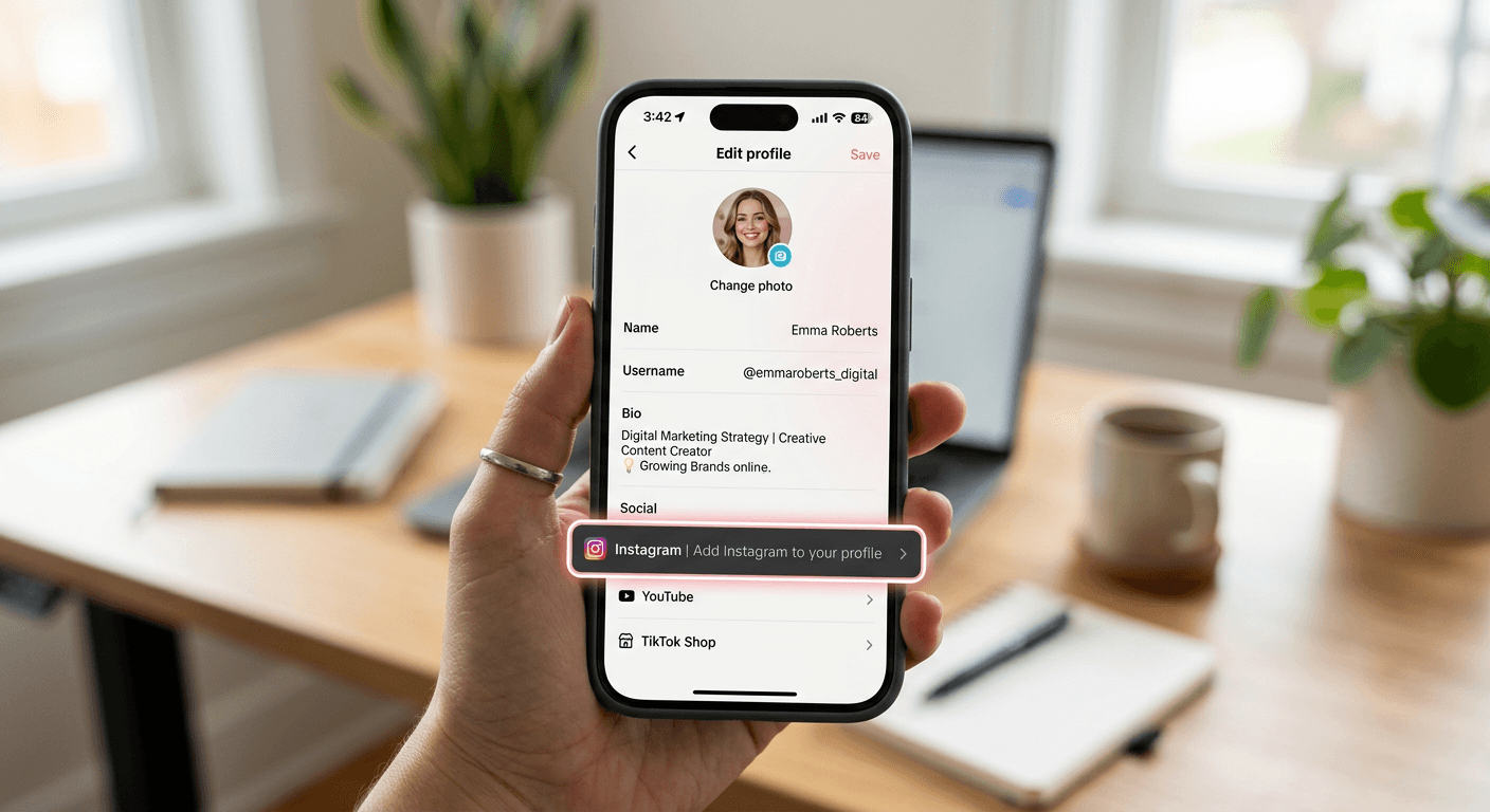 How to Connect Your TikTok and Instagram Profiles